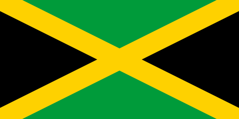 Bandeira da Jamaica • Bandeiras do Mundo