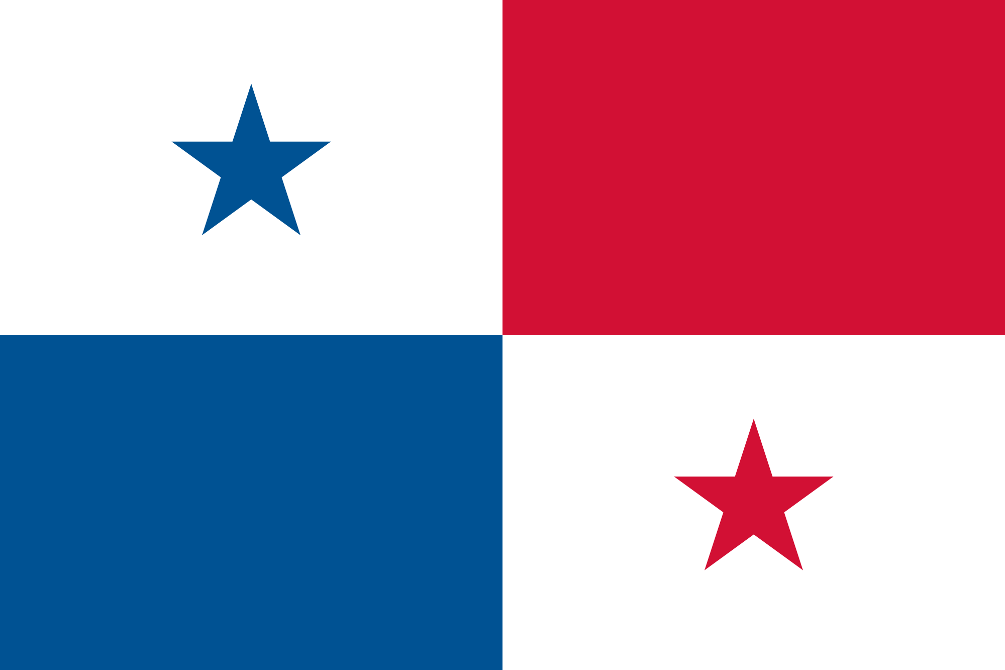 Bandeira do Panamá • Bandeiras do Mundo