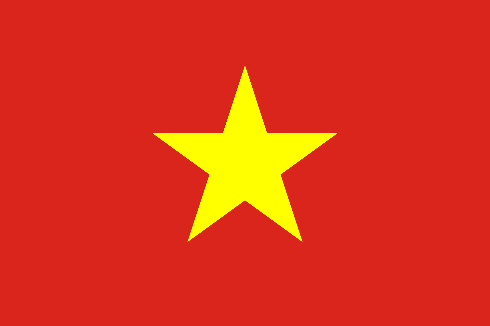 Bandeira do Vietnã • Bandeiras do Mundo