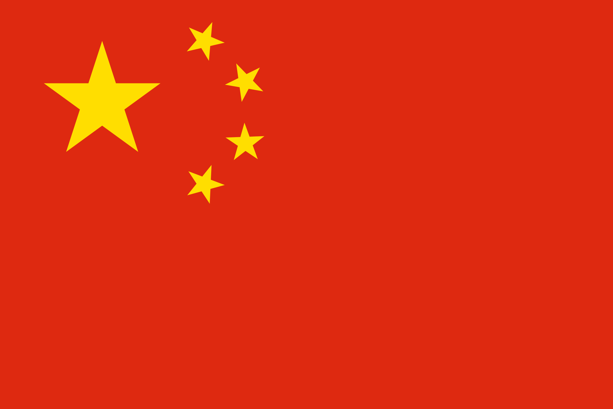 Bandeira da China • Bandeiras do Mundo