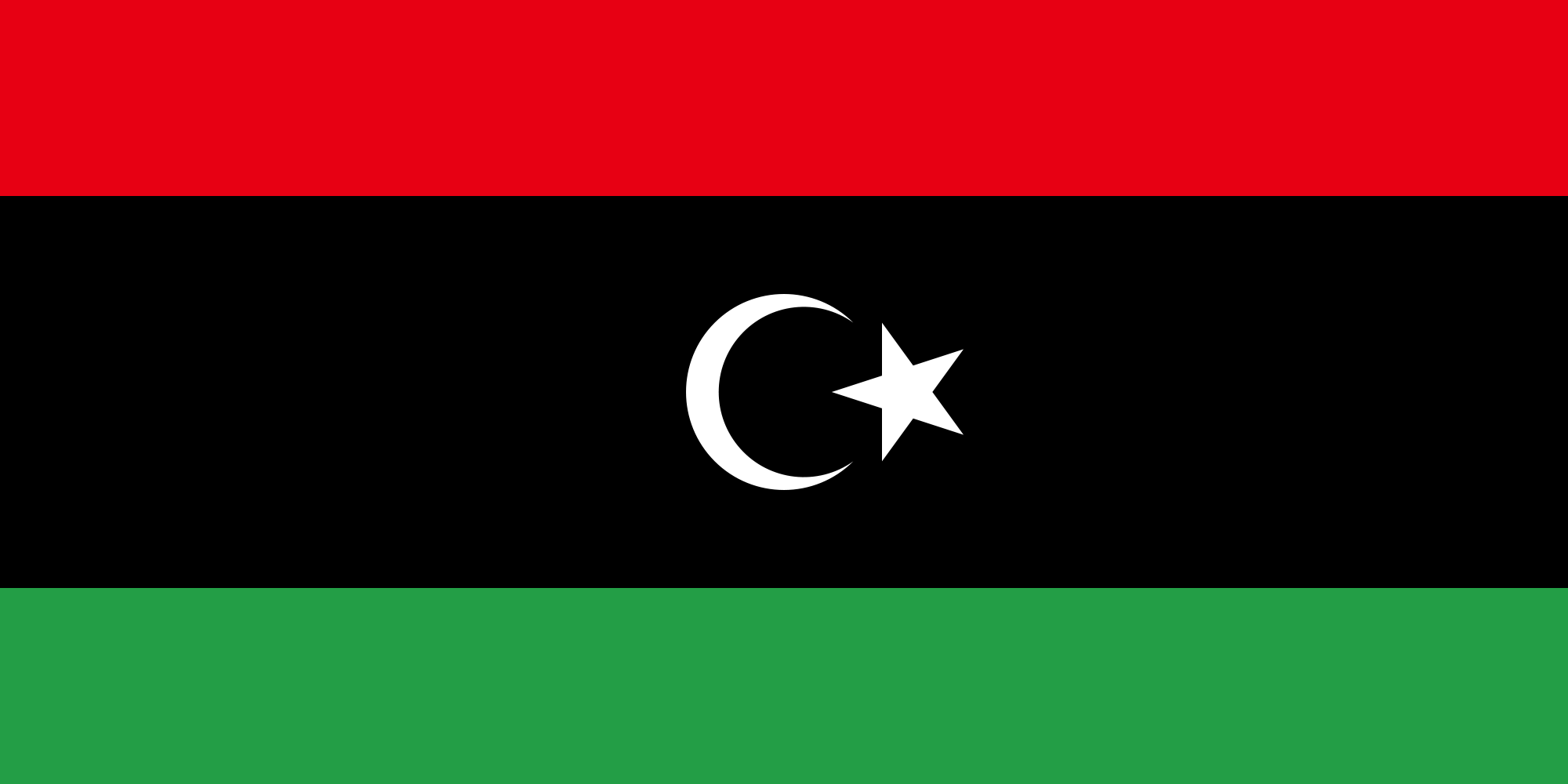 Resultado de imagem para libia bandeira