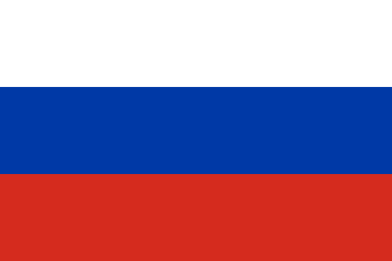 Bandeira da Rússia • Bandeiras do Mundo