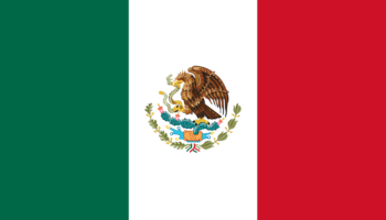 Imagem da Bandeira do México