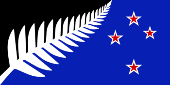 Flag of New Zealand chosen in a contest
