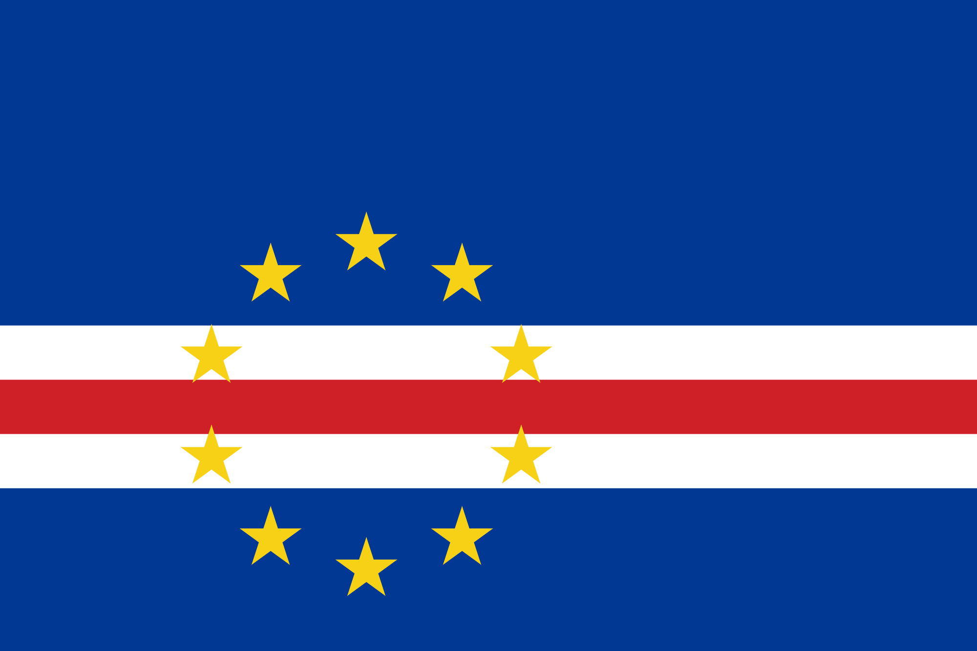 Resultado de imagem para Cabo Verde bandeira