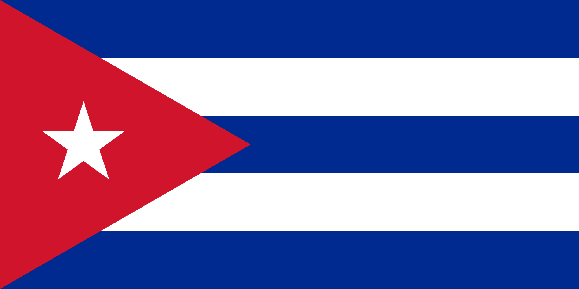 Resultado de imagem para Cuba bandeira