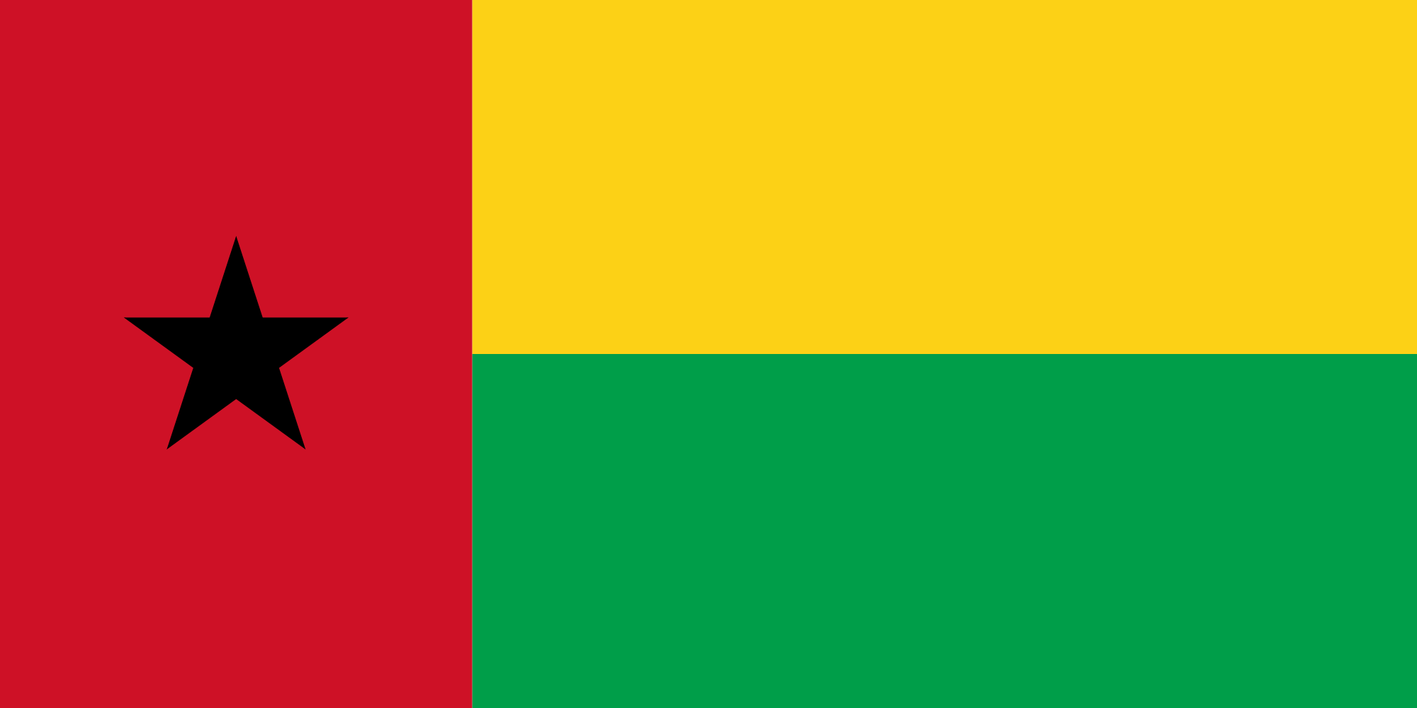 Resultado de imagem para GuinÃ© Bissau Bandeira